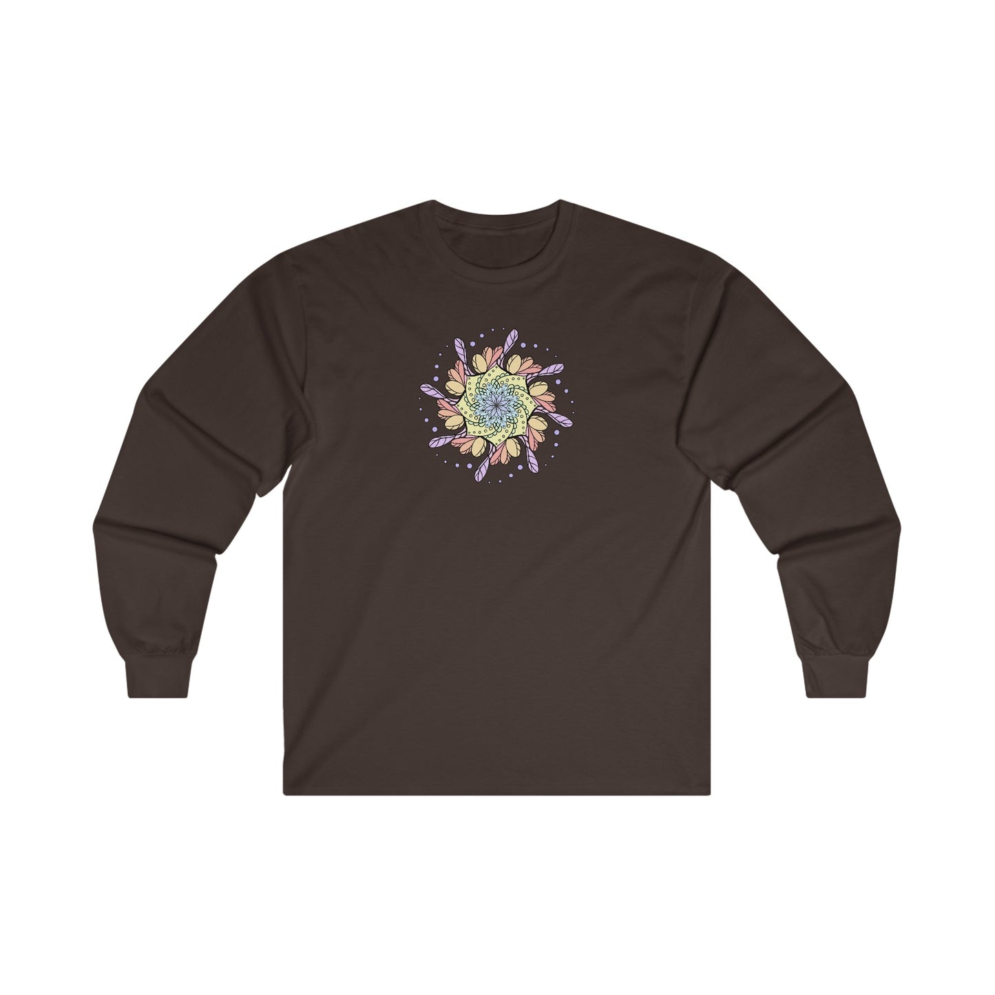 Colorful Mandala Long Sleeve Tee (032)