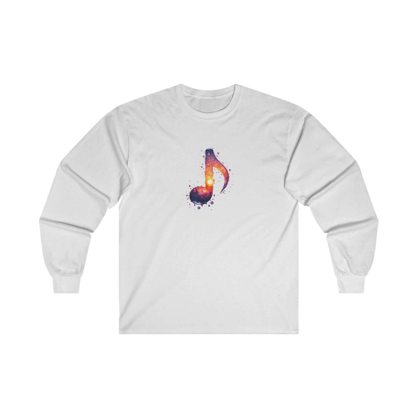 Galaxy Music Note Long Sleeve Tee