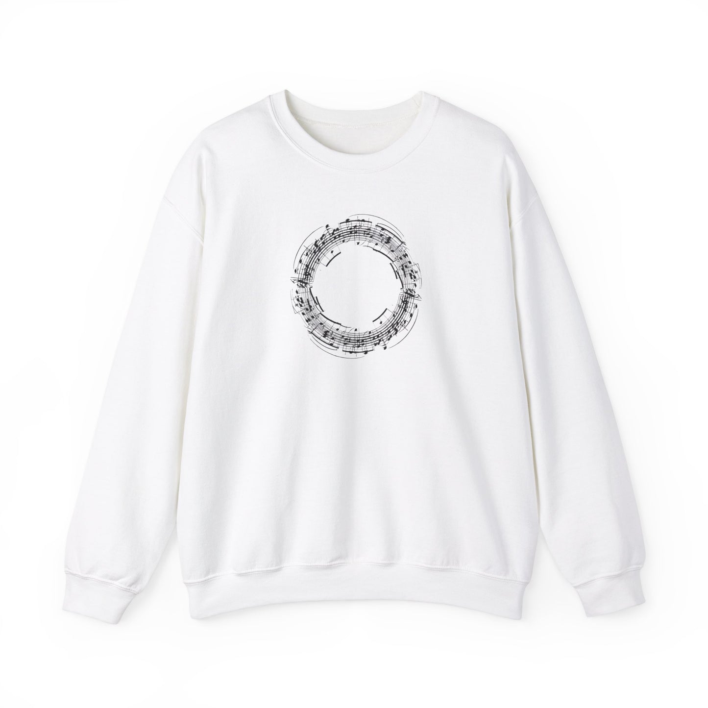 Music Note Circle Sweatshirt