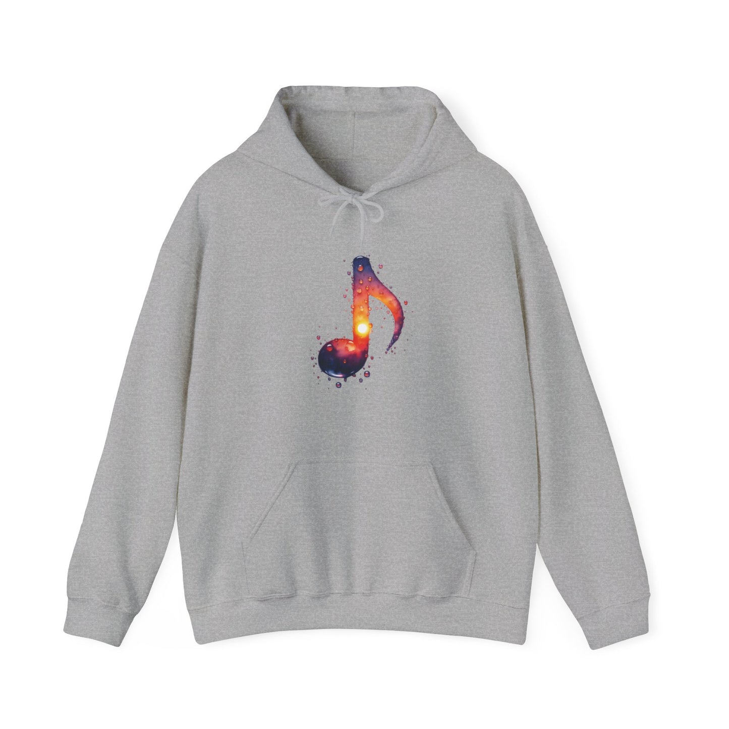 Galaxy Music Note Hooded Sweatshirt