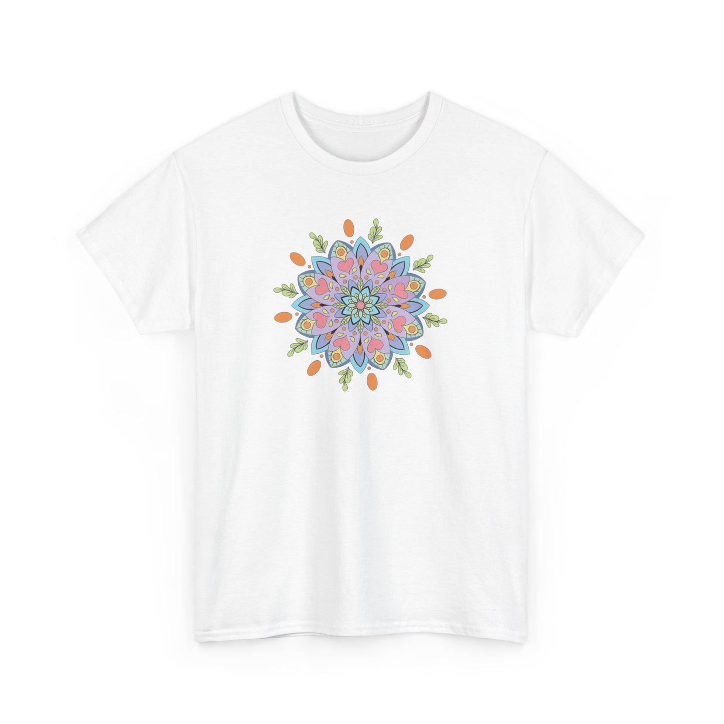Colorful Mandala Short Sleeve Tee (031)