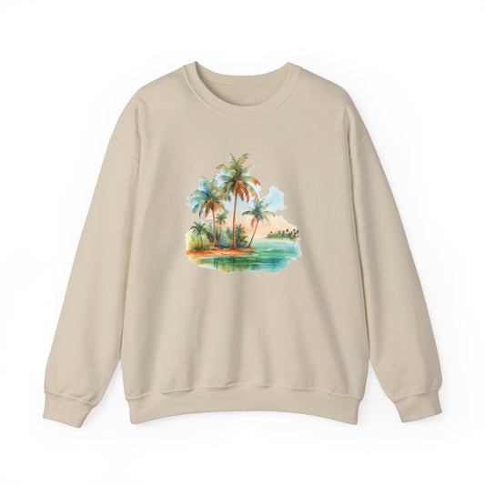 Watercolor Beach Sweatshirt