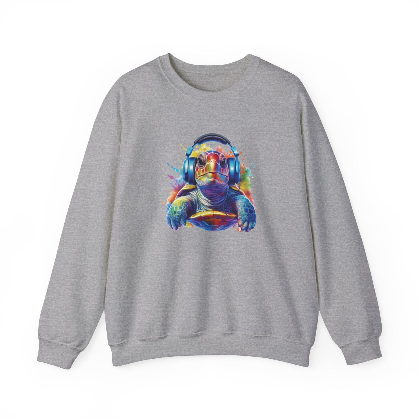 Turtle with Headphones Sweatshirt