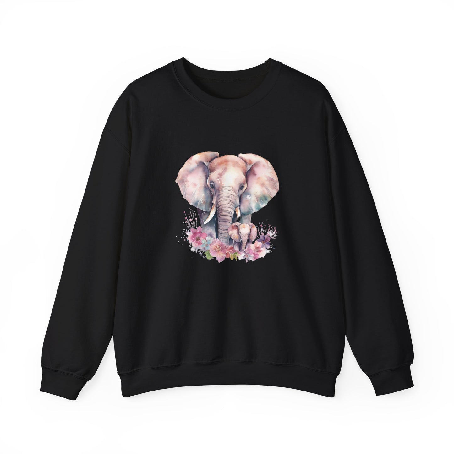 Watercolor Elephants Sweatshirt