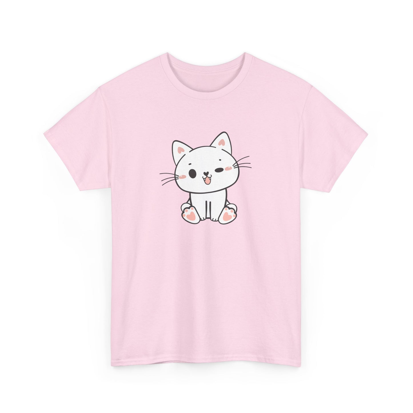 Cute Cat Short Sleeve Tee