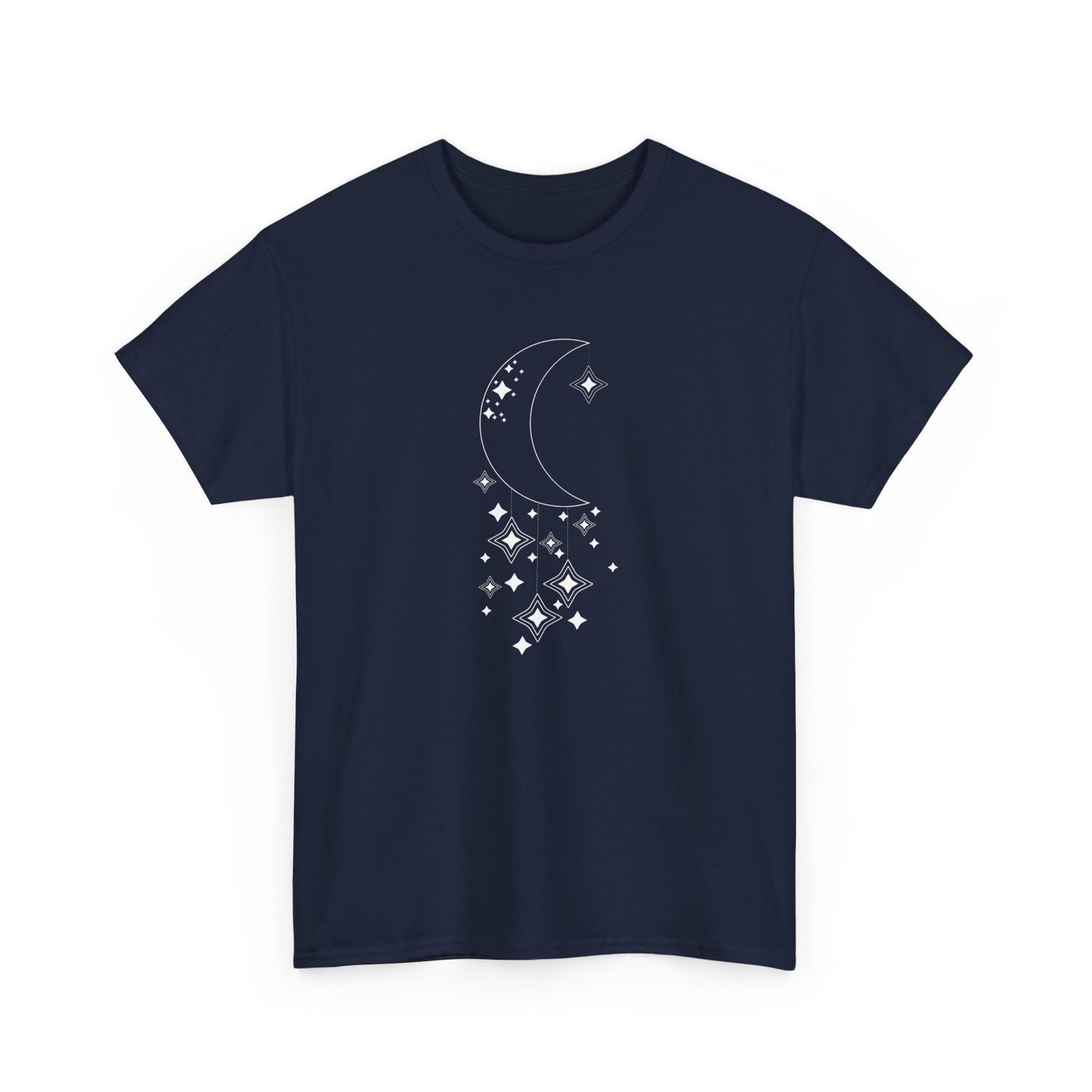 Moon and Hangng Stars Short Sleeve Tee