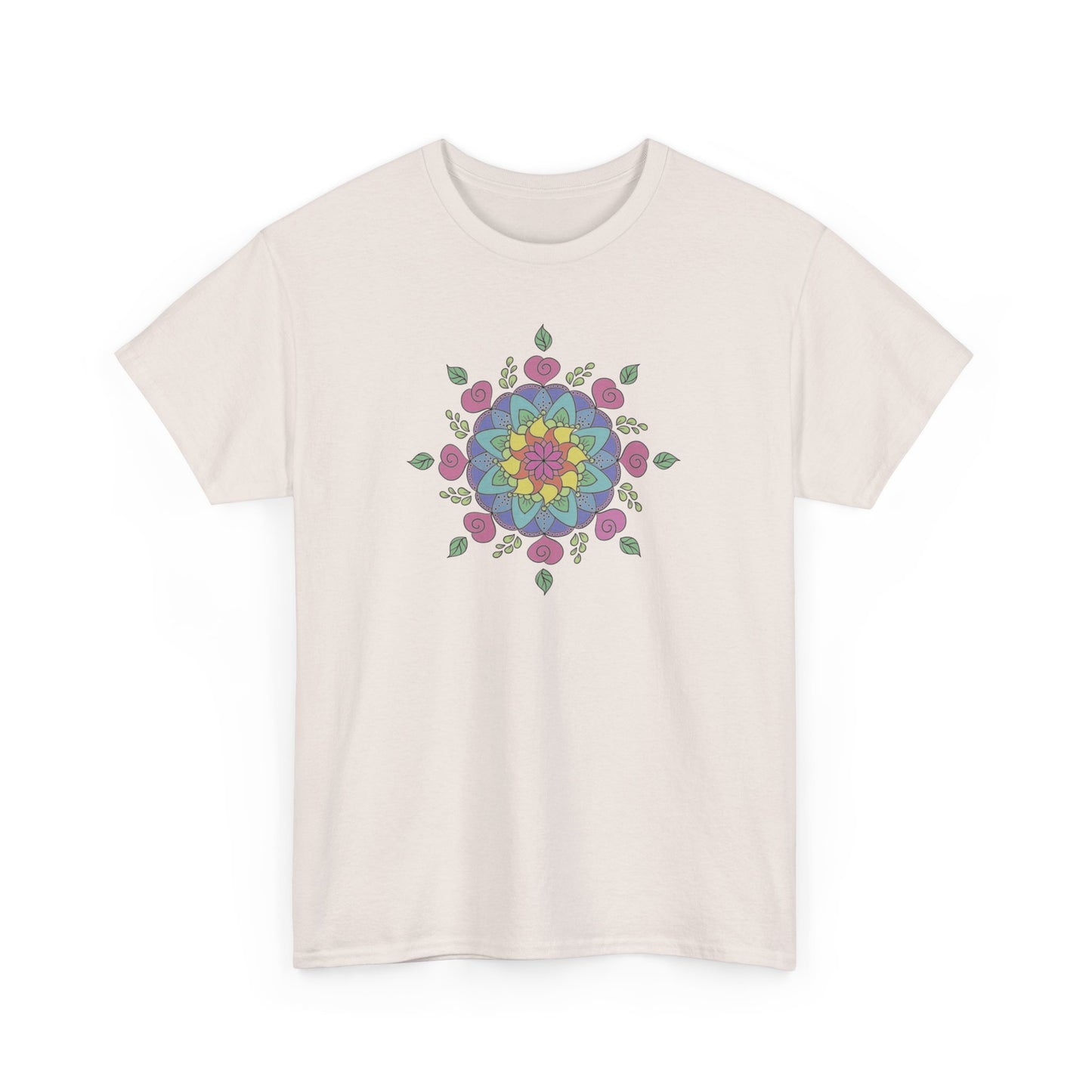 Colorful Mandala Short Sleeve Tee (029)
