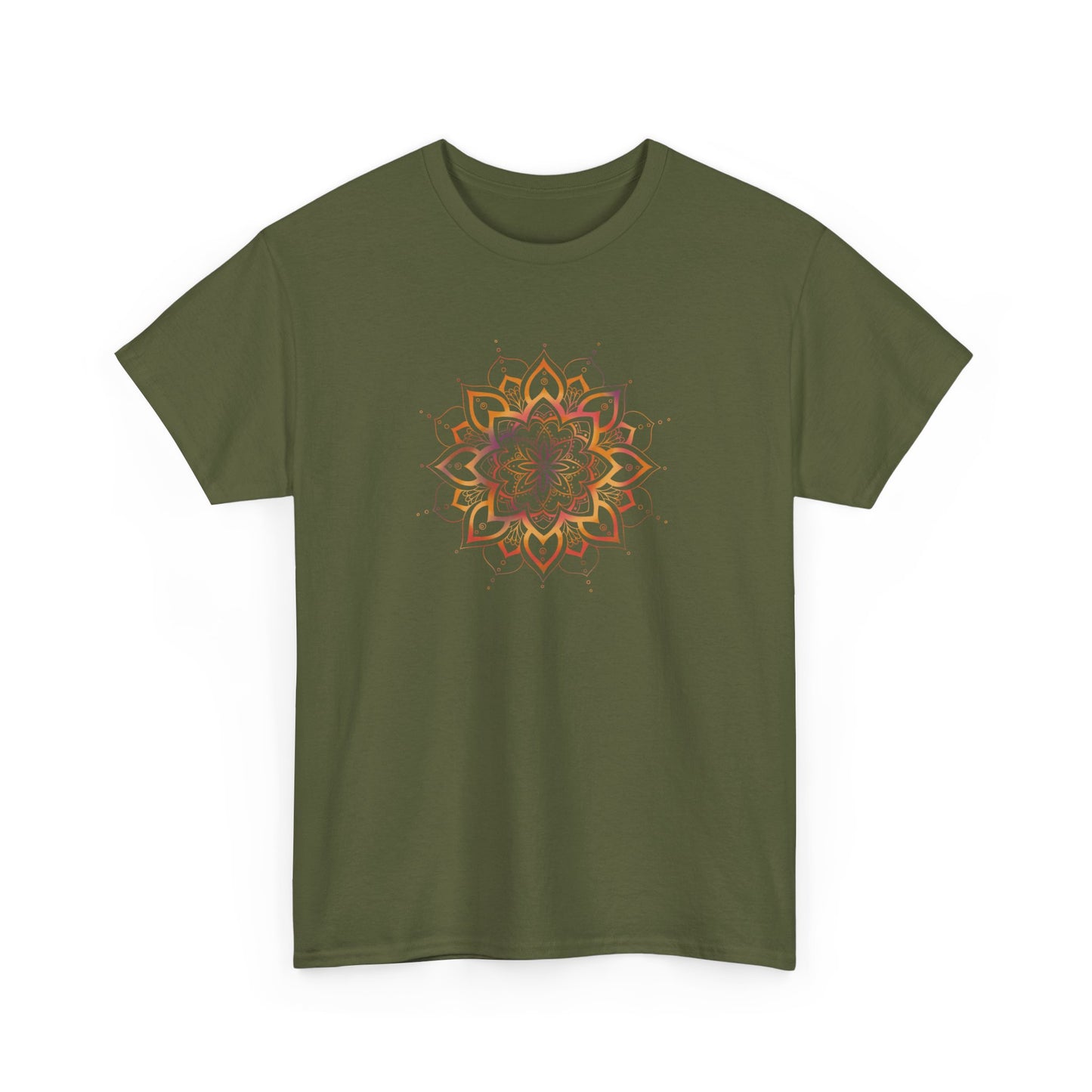 Colorful Mandala Short Sleeve Tee (035)