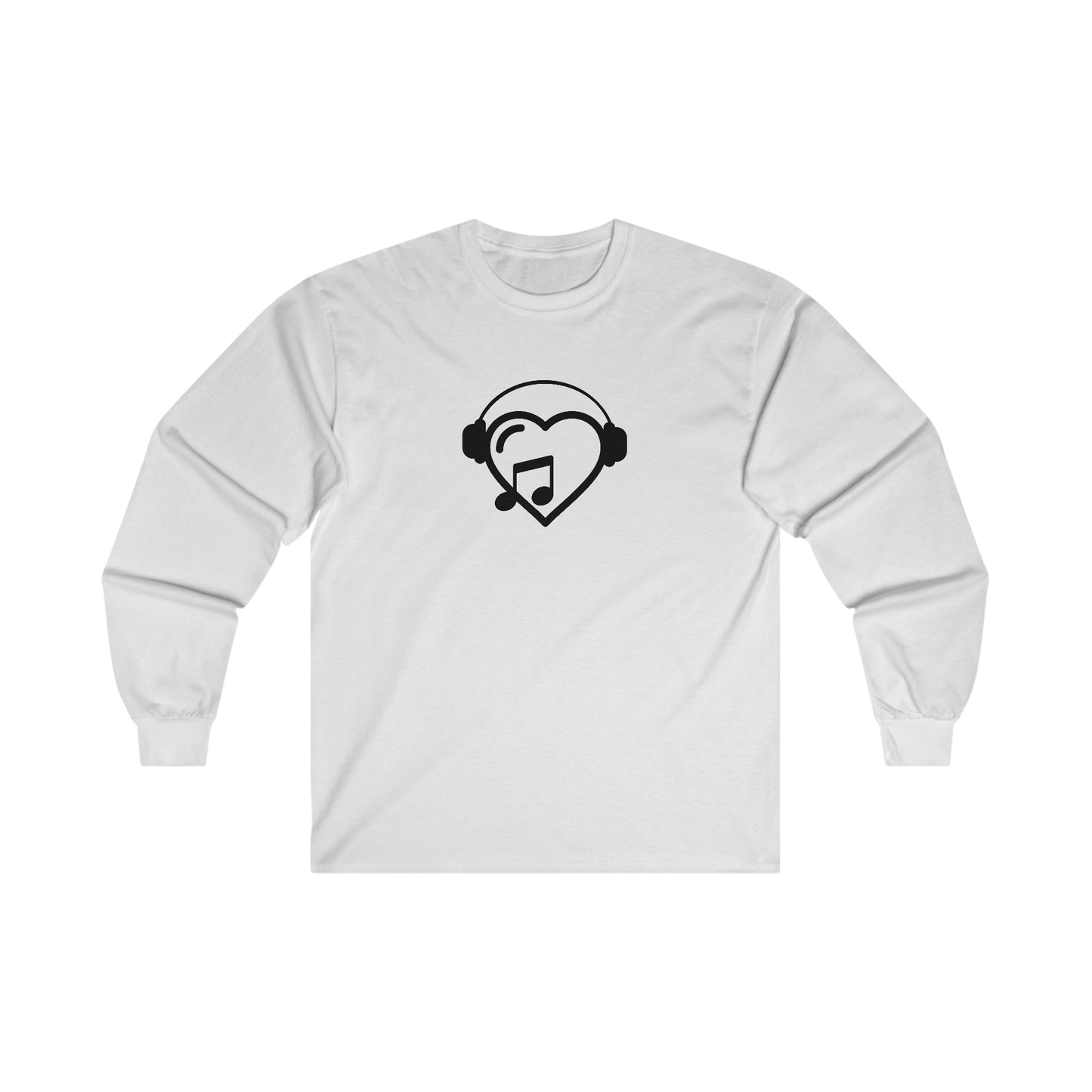 Music Heart Long Sleeve Tee
