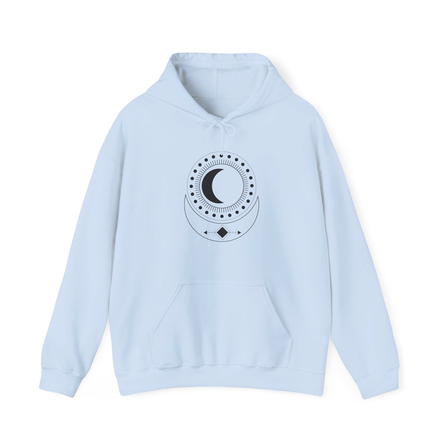 Circular Moons Hooded Sweatshirt