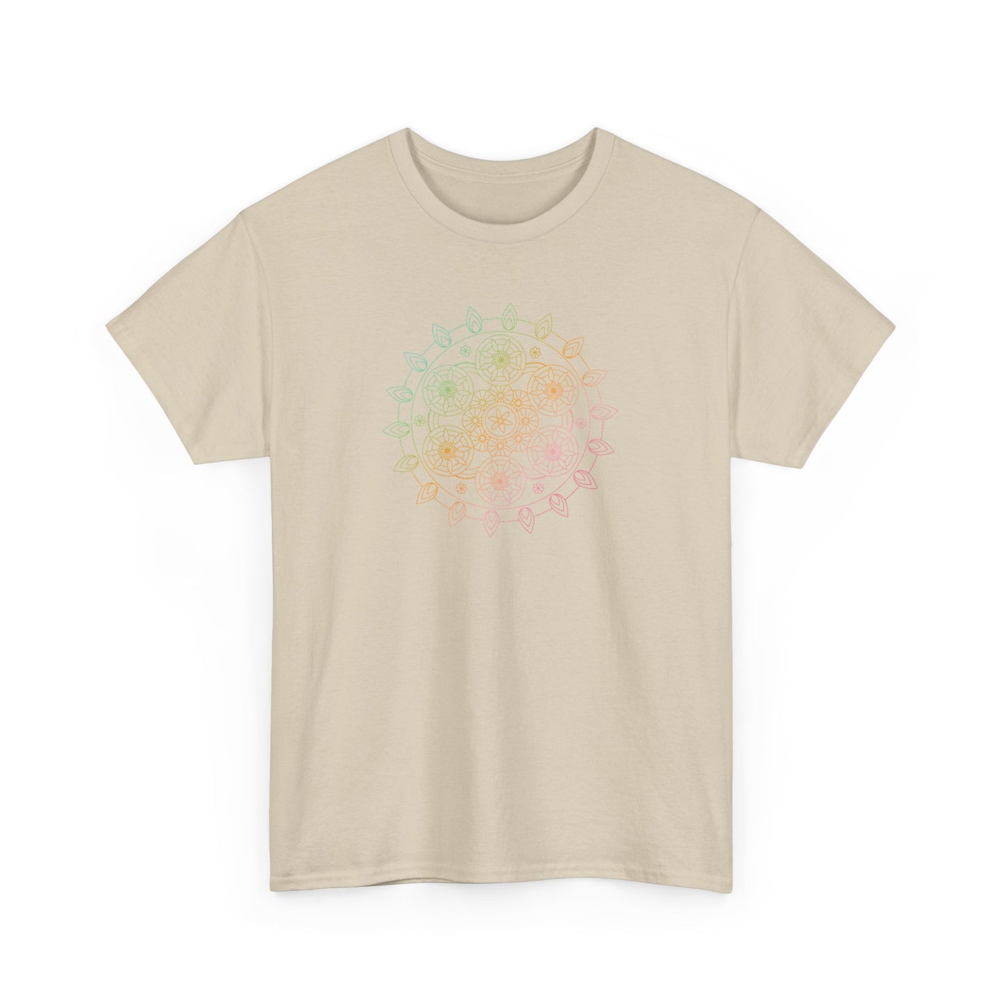 Colorful Mandala Short Sleeve Tee (040)
