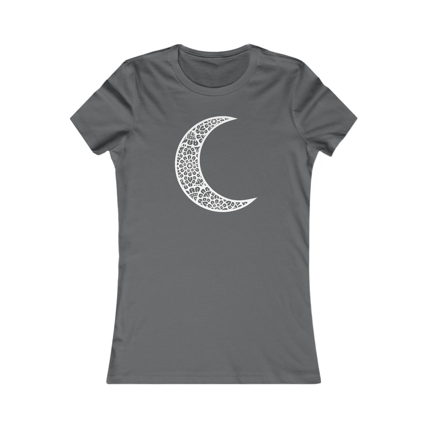 Mandala Moon Fitted Tee