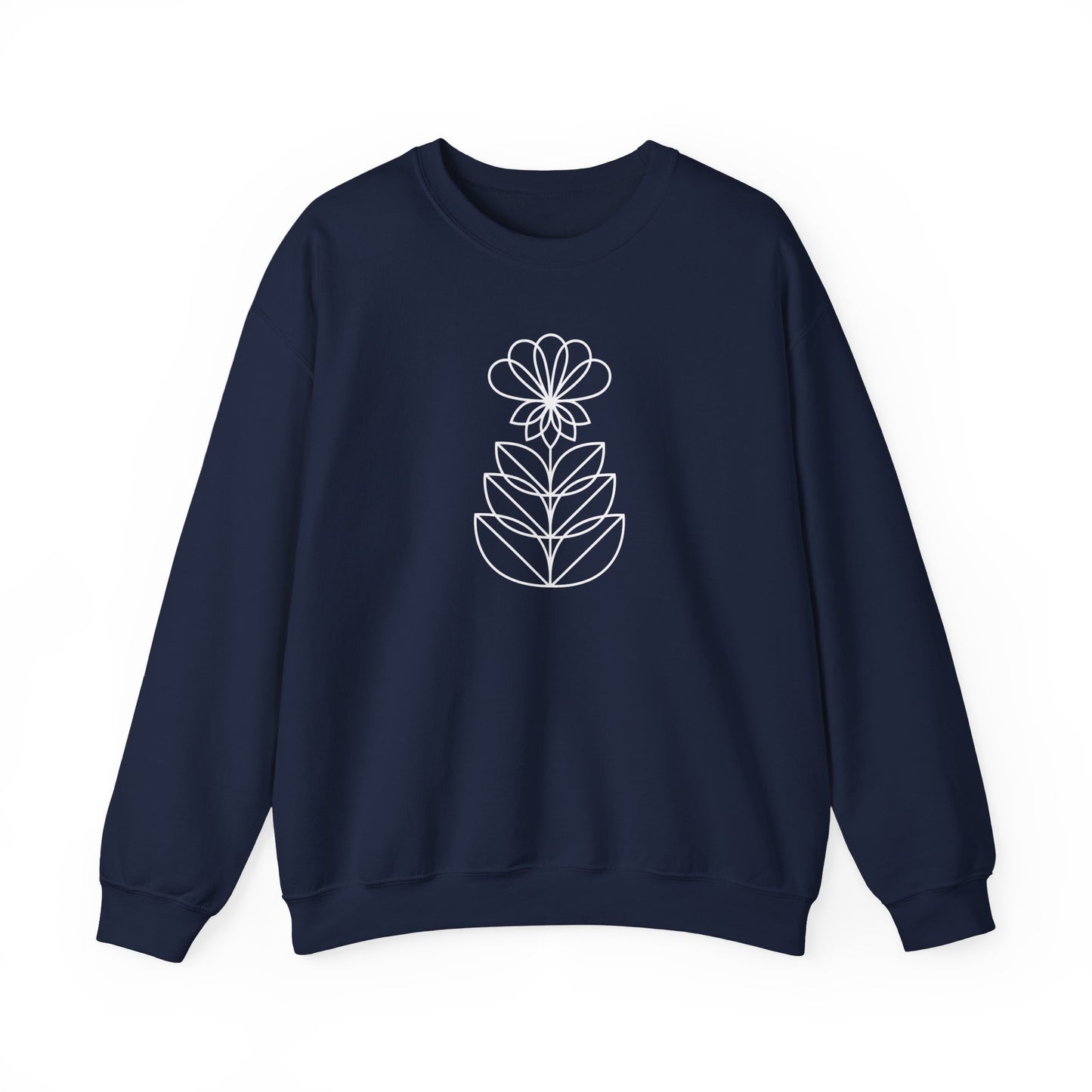 Abstract Flower Sweatshirt