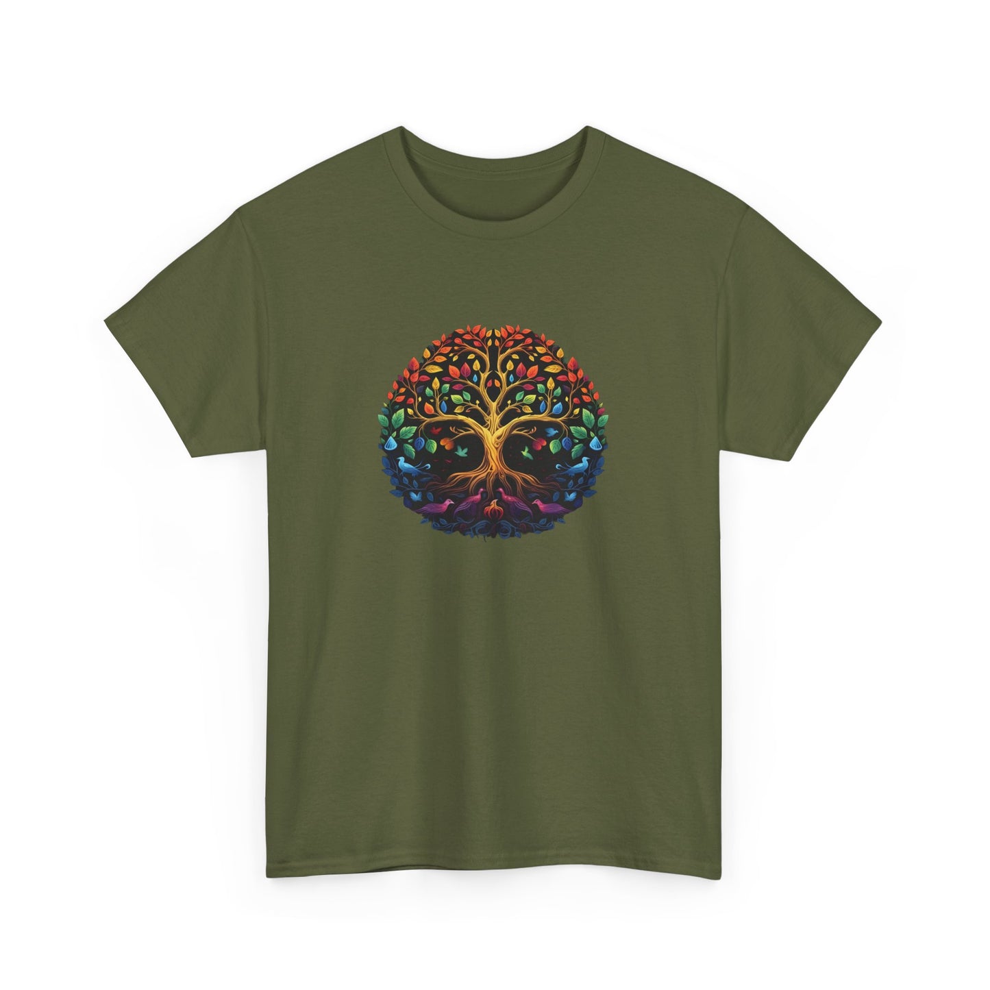 Colorful Tree of Life Short Sleeve Tee