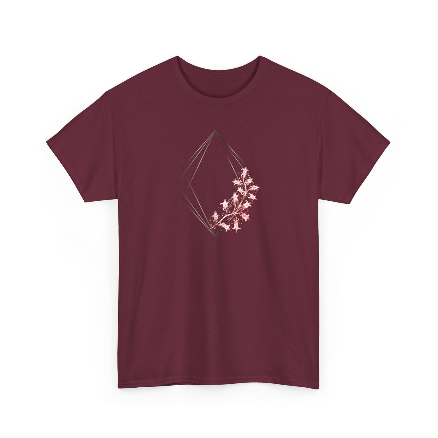 Floral Diamond Short Sleeve Tee