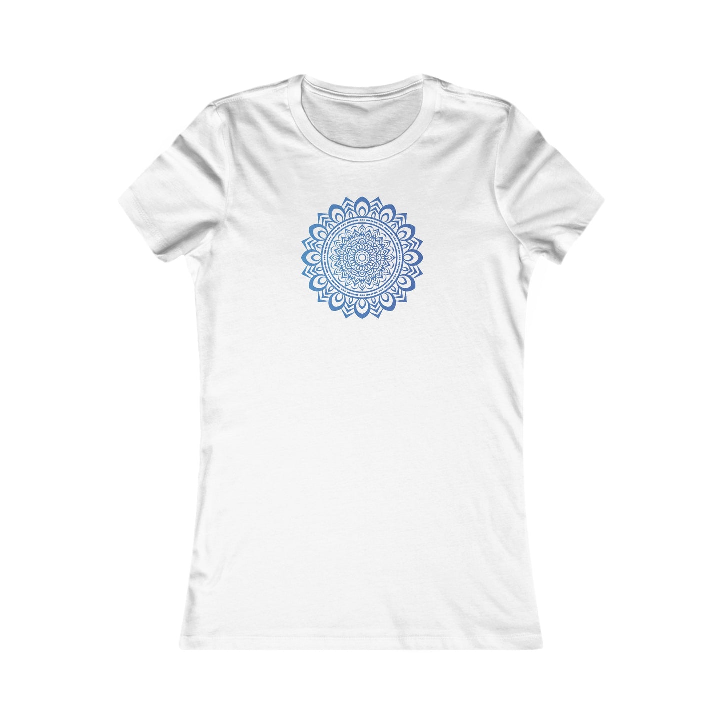 Colorful Mandala Fitted Tee (019)