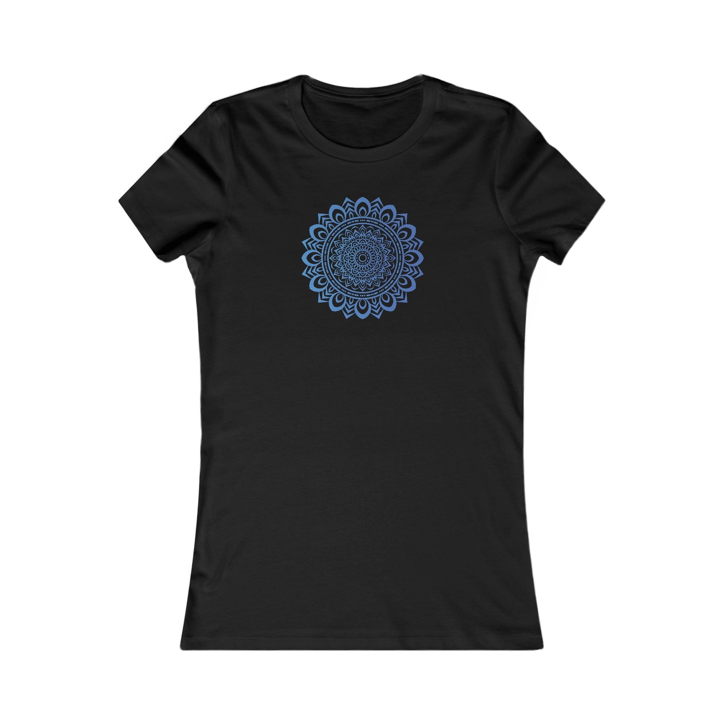 Colorful Mandala Fitted Tee (019)