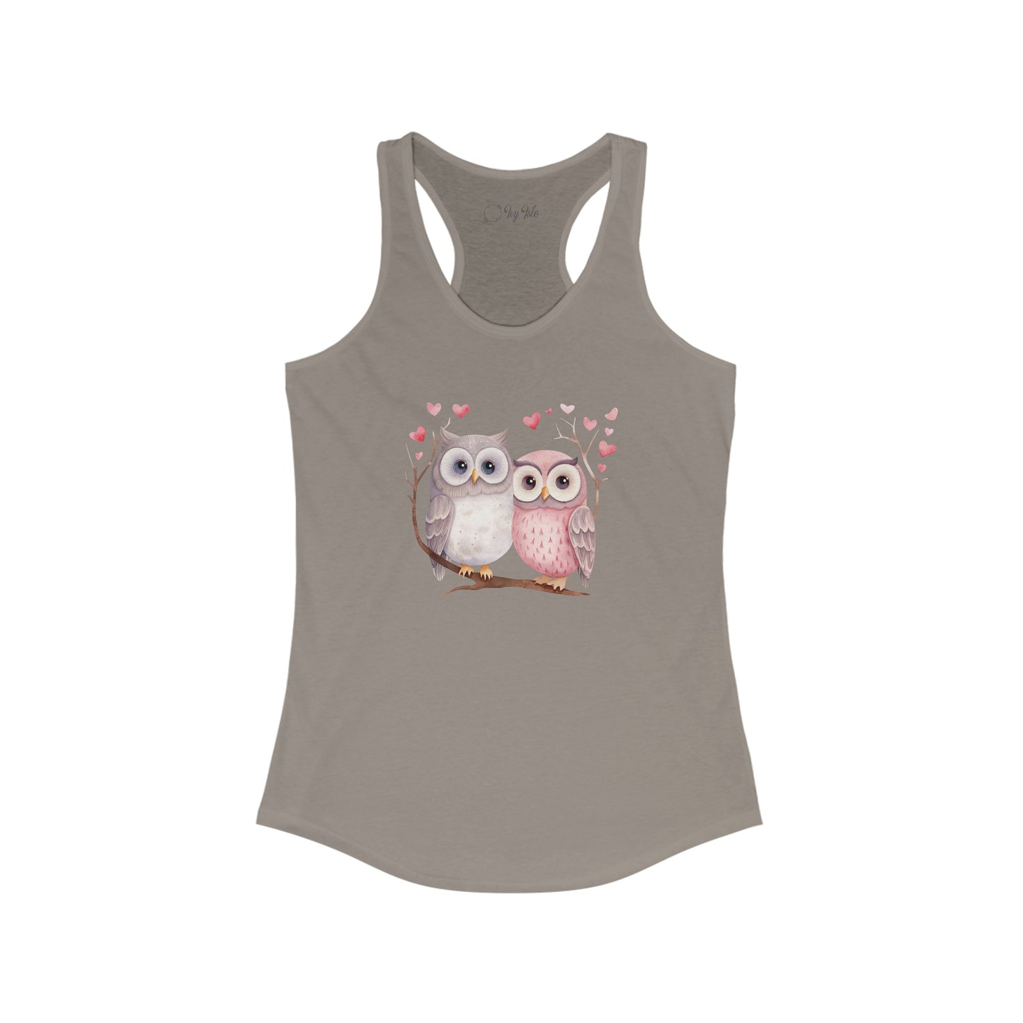 Cute Owls Racerback Tank
