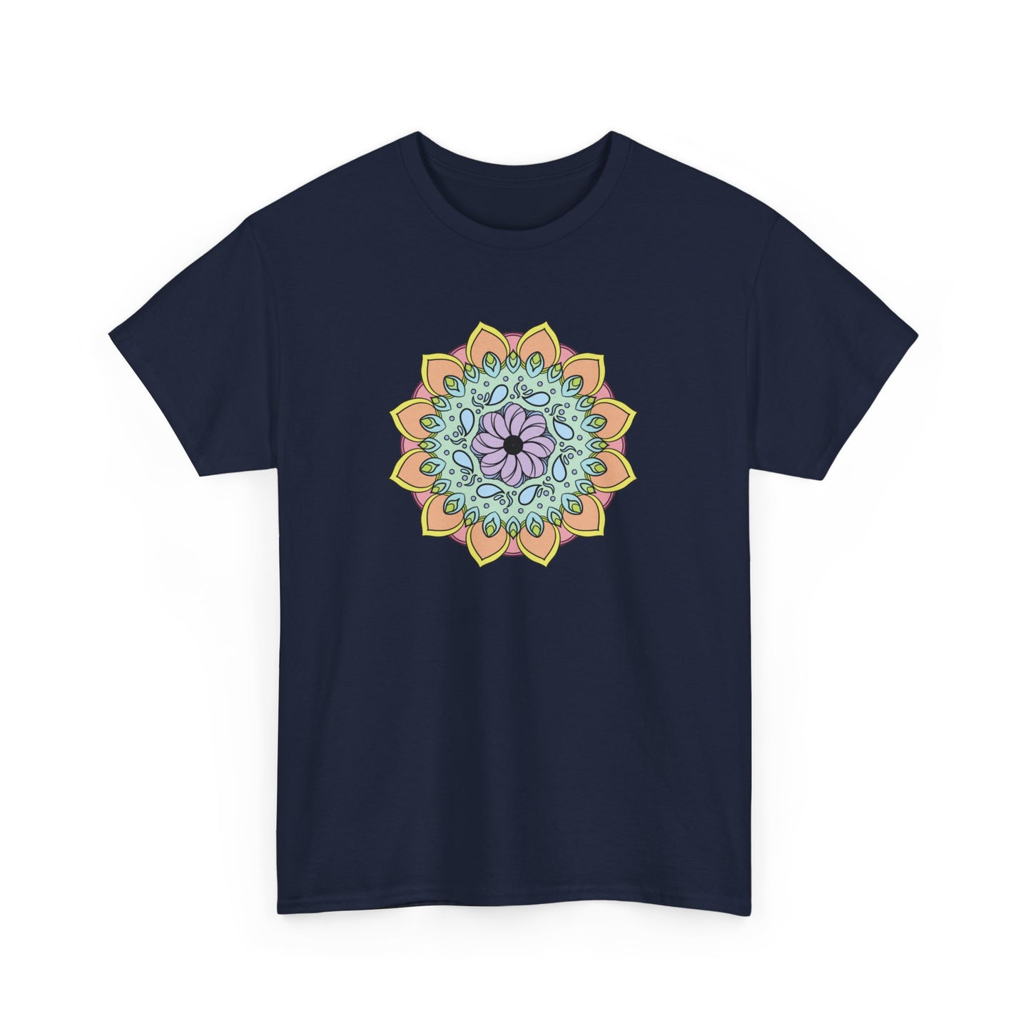 Colorful Mandala Short Sleeve Tee (003)