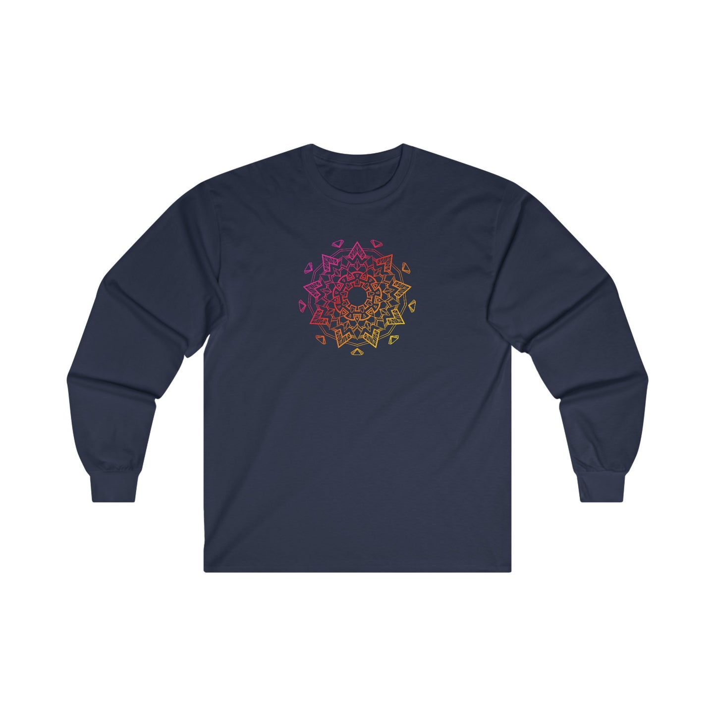Colorful Mandala Long Sleeve Tee (006)