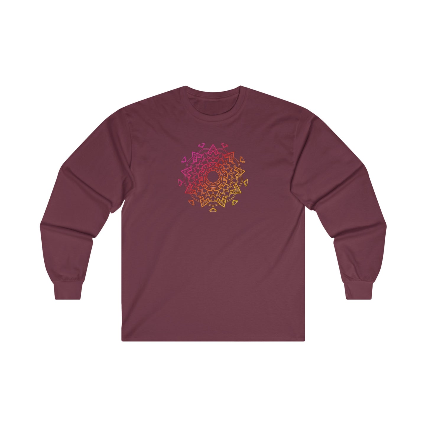 Colorful Mandala Long Sleeve Tee (006)