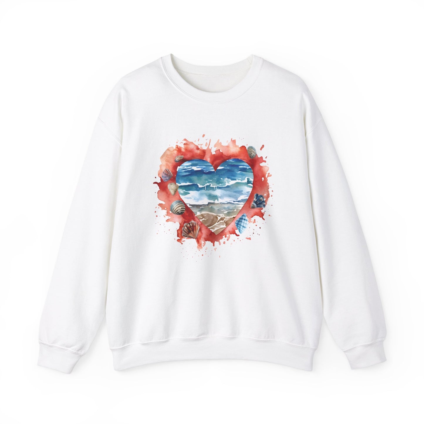 Ocean Heart Sweatshirt