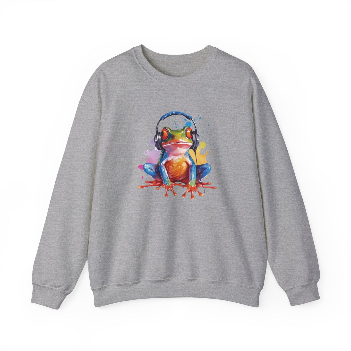 Frog with Headphones Sweatshirt