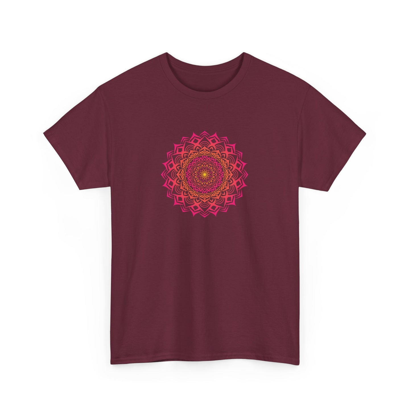 Colorful Mandala Short Sleeve Tee (016)
