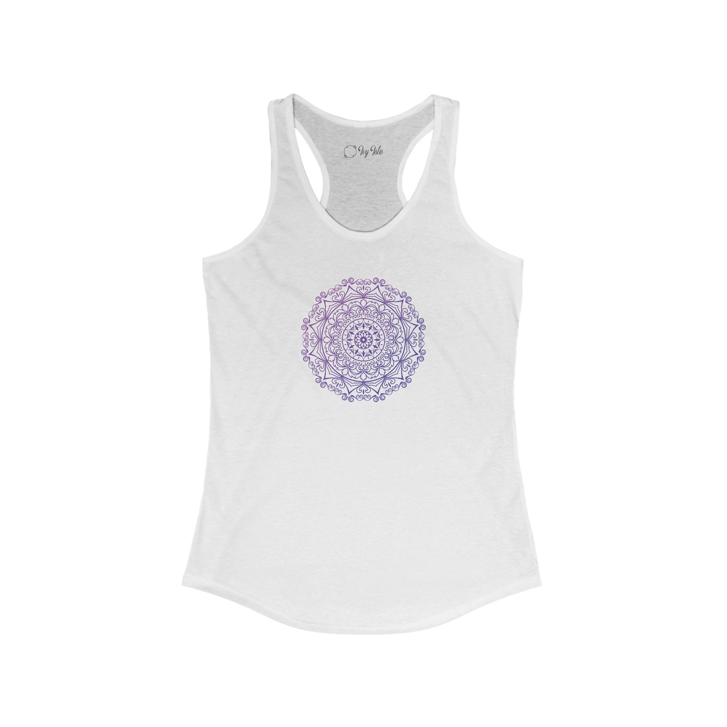 Colorful Mandala Racerback Tank (014)