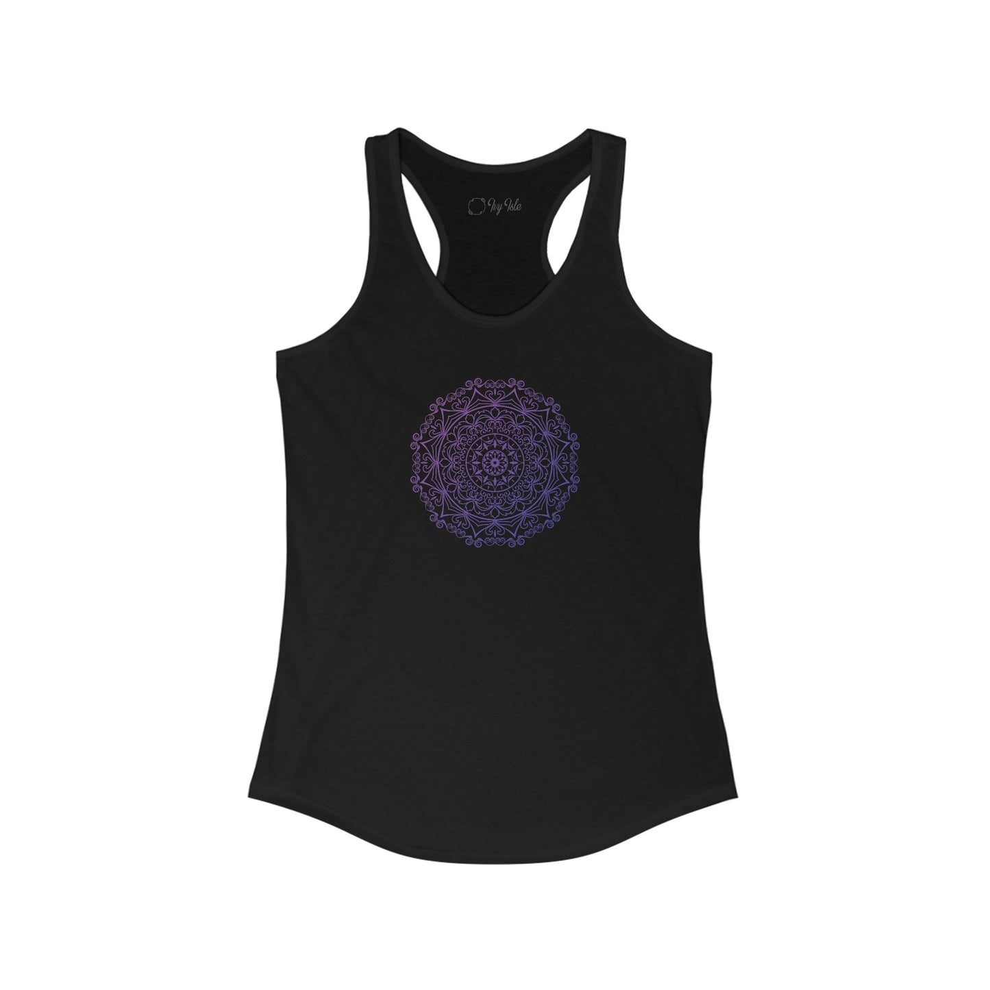 Colorful Mandala Racerback Tank (014)