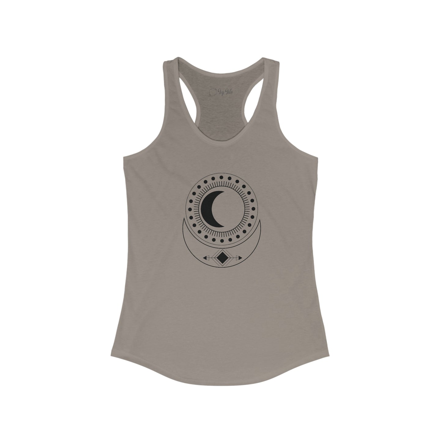 Circular Moons Racerback Tank