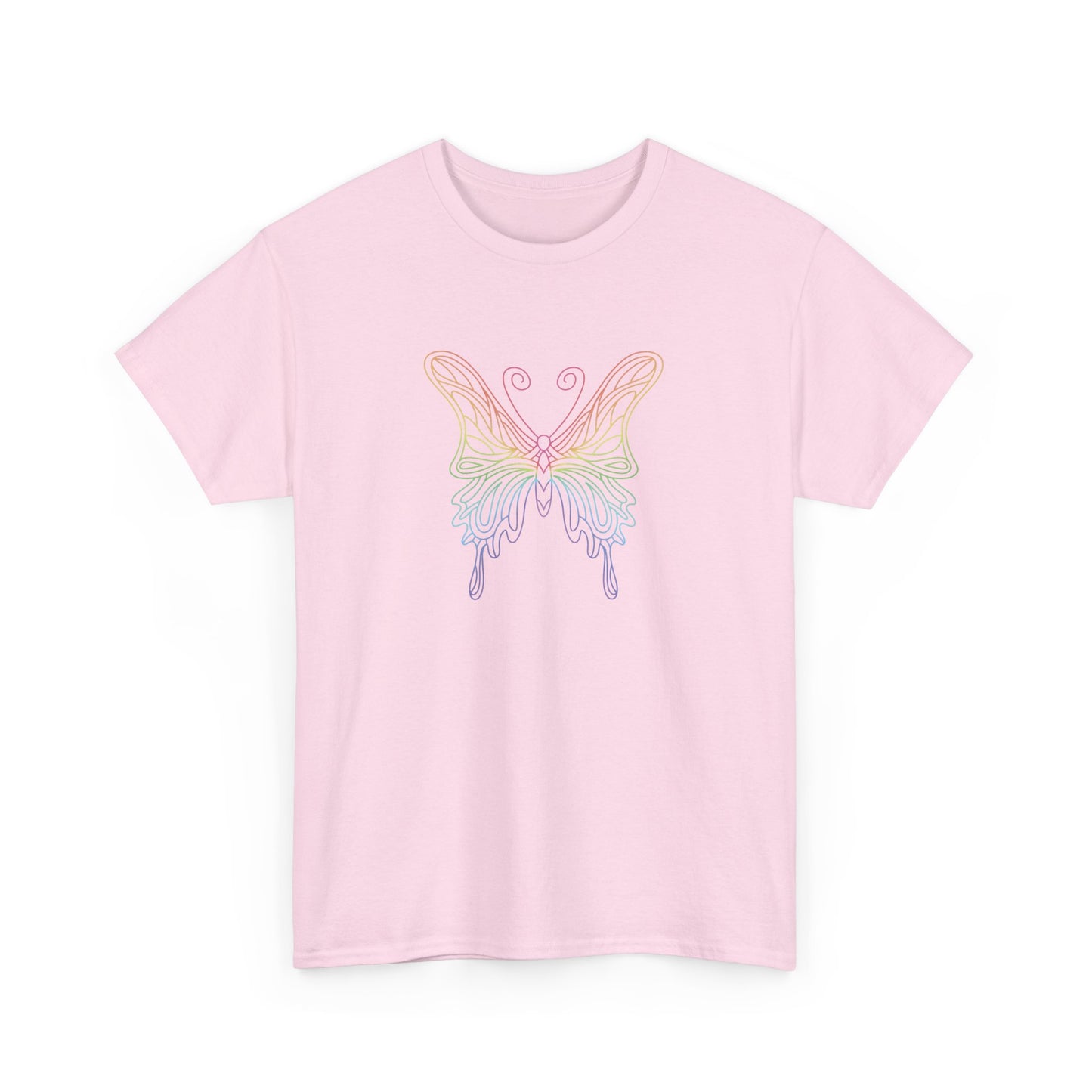 Colorful Pretty Butterfly Short Sleeve Tee