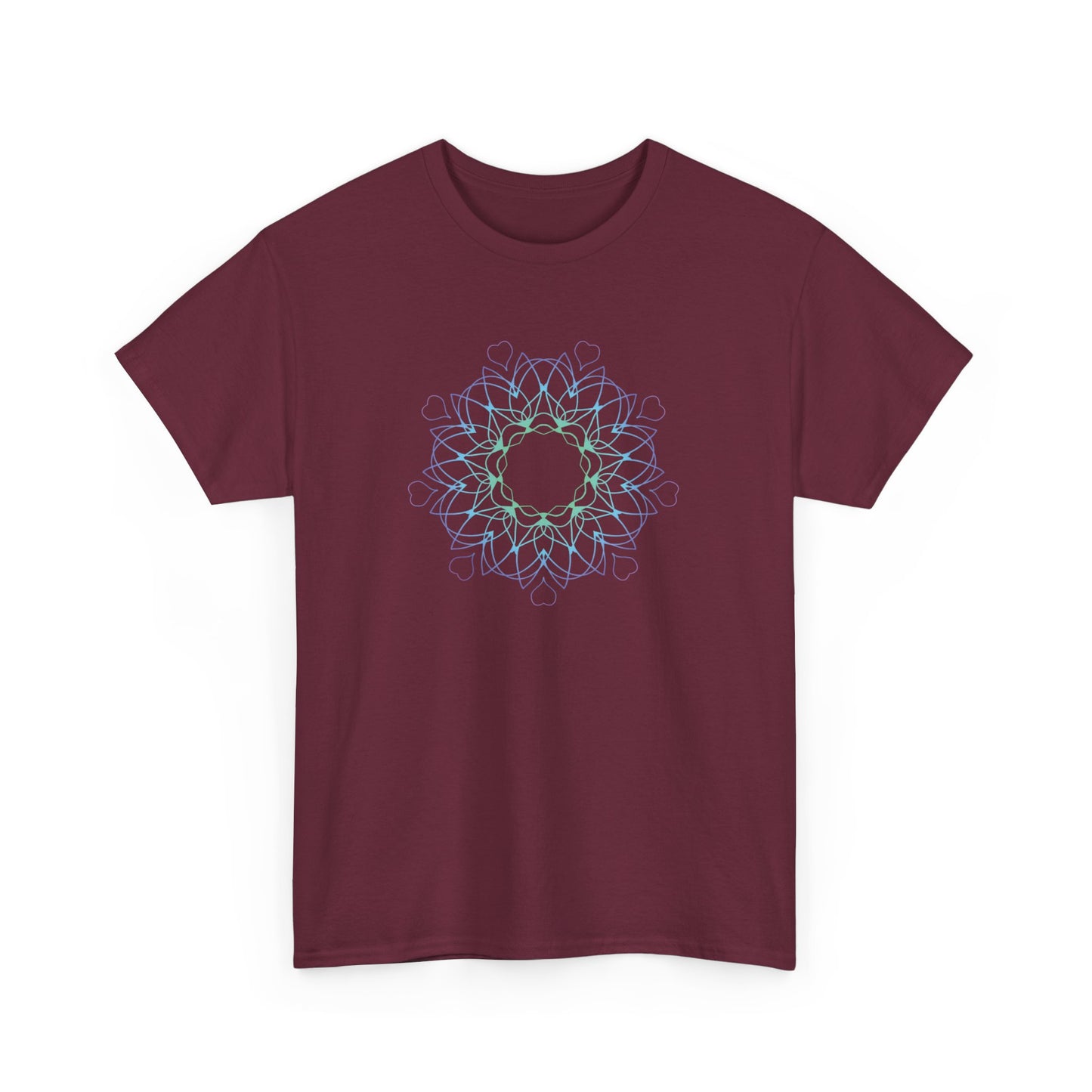Colorful Mandala Short Sleeve Tee (007)