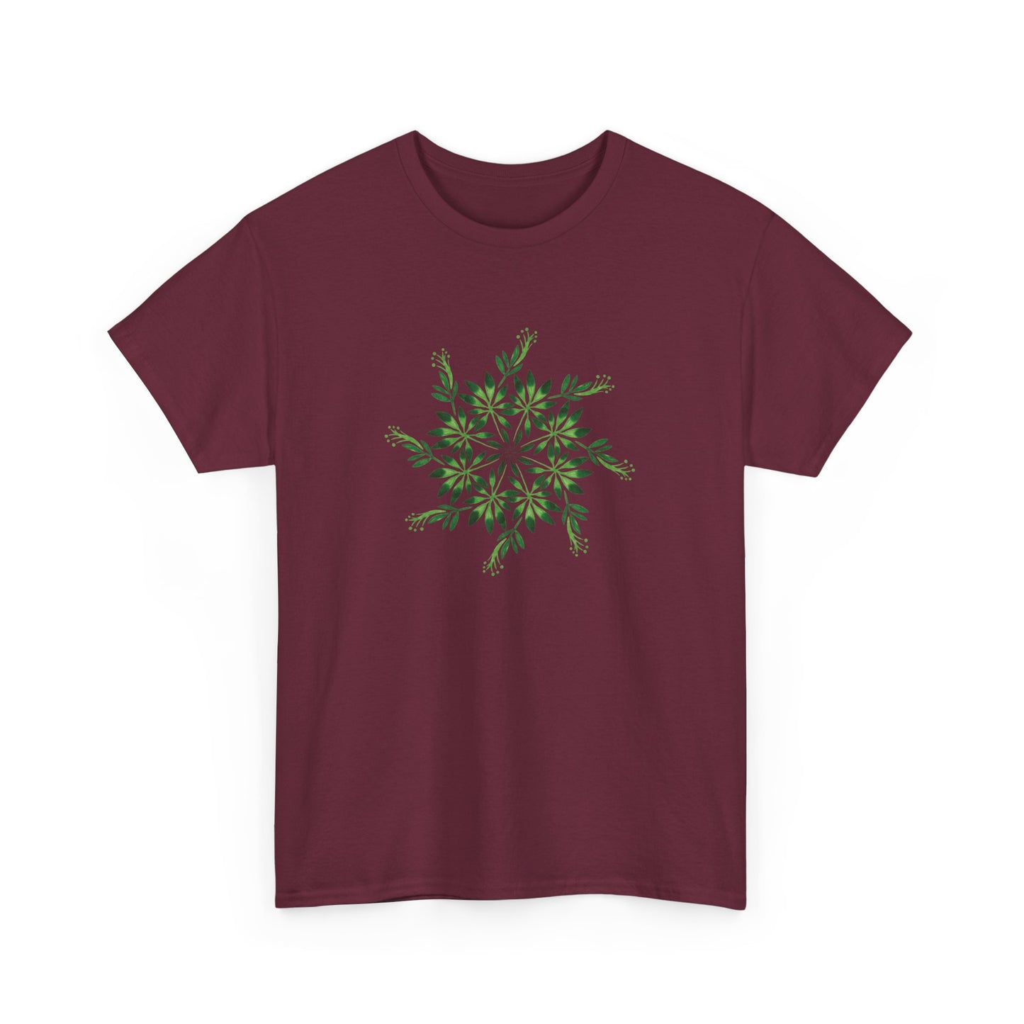 Leaf Mandala Short Sleeve Tee