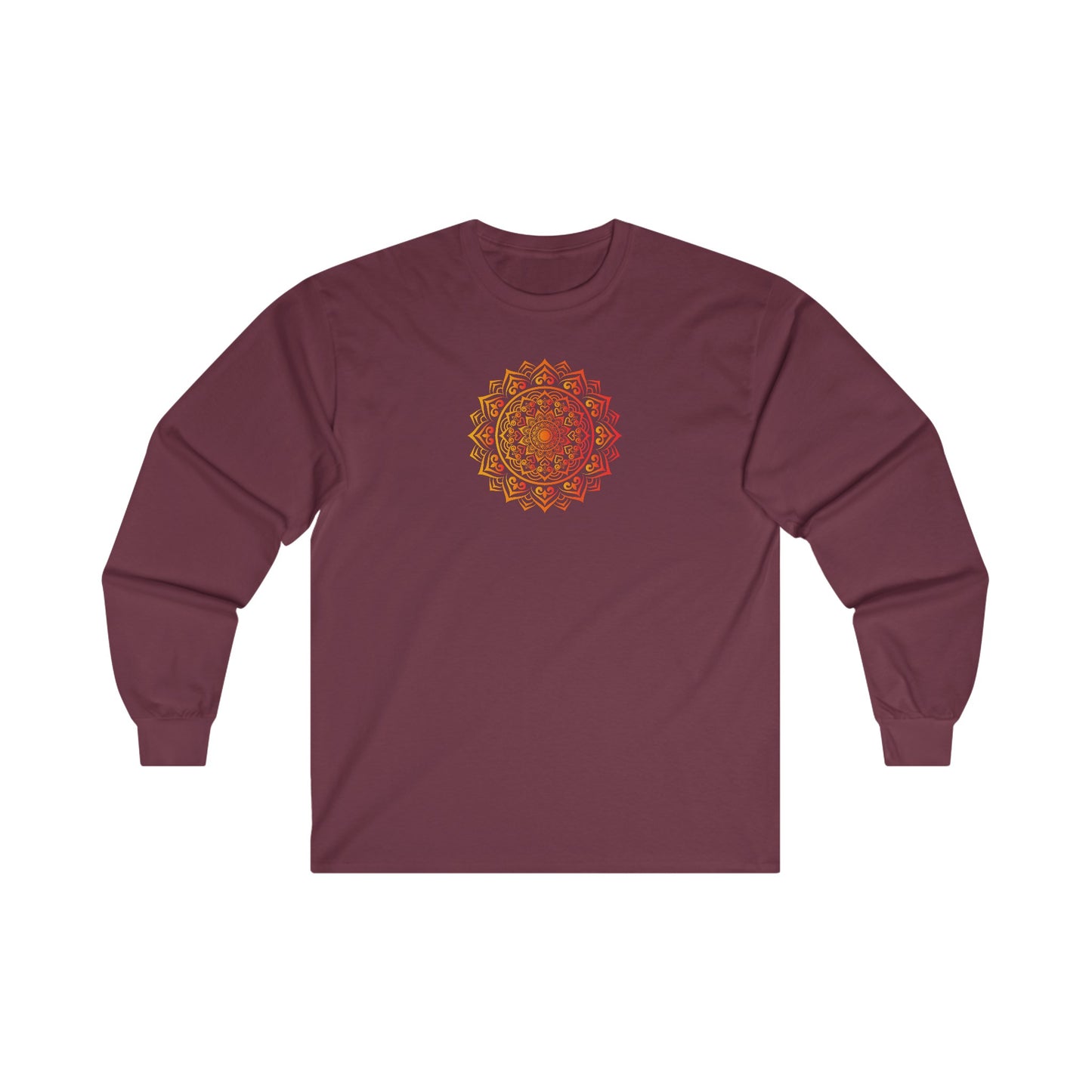 Colorful Mandala Long Sleeve Tee (015)