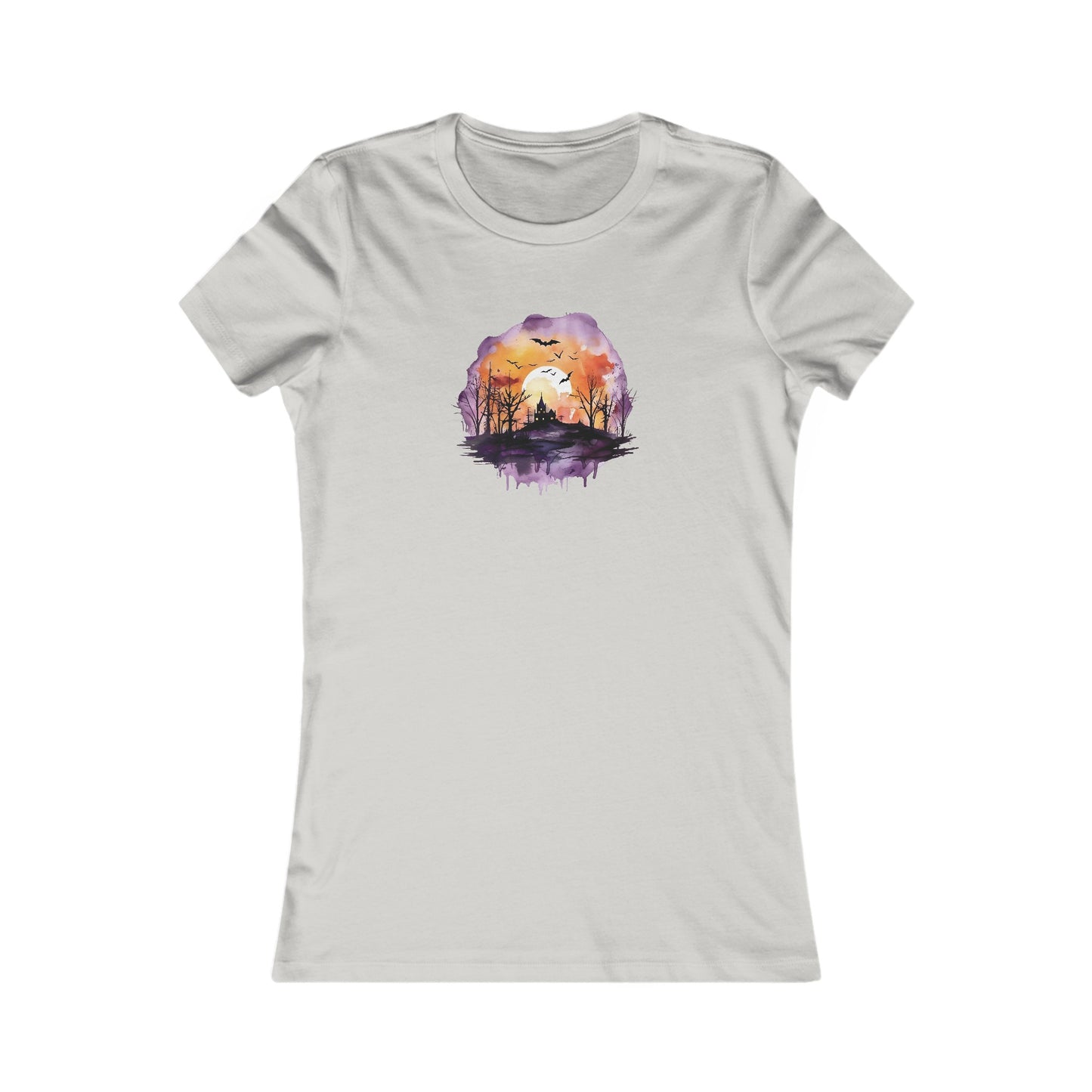 Haunted Castle Fitted Tee