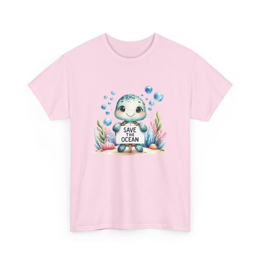 Save the Ocean Turtle Short Sleeve Tee