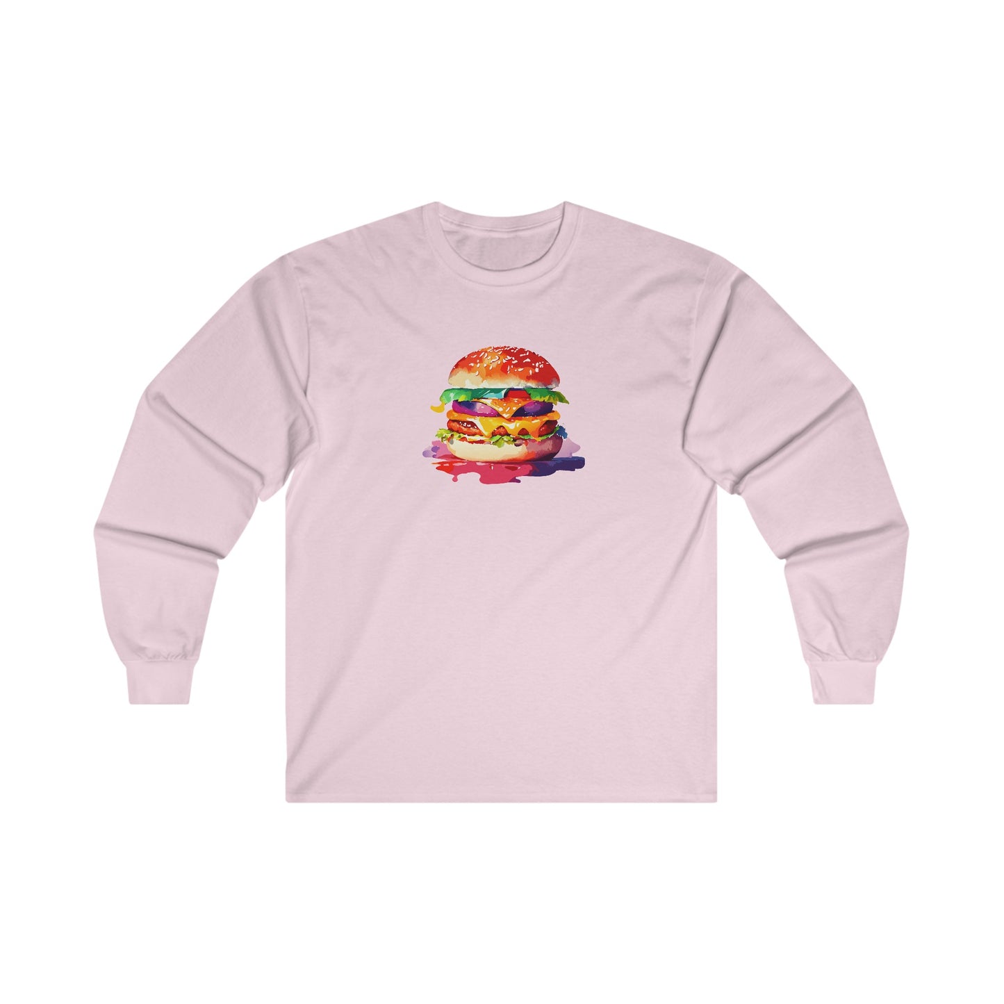 Cheeseburger Long Sleeve Tee