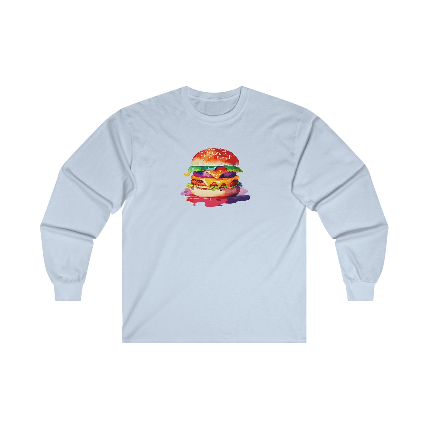 Cheeseburger Long Sleeve Tee
