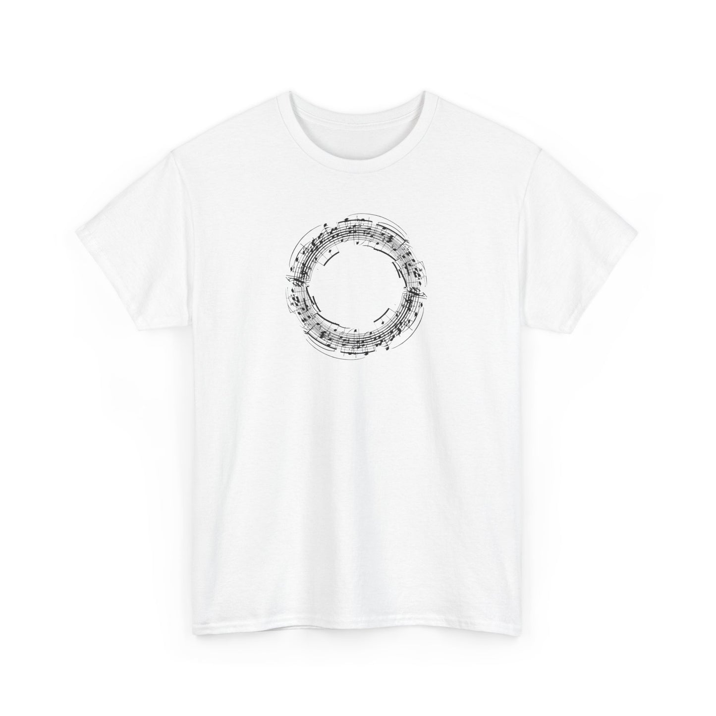 Music Note Circle Short Sleeve Tee