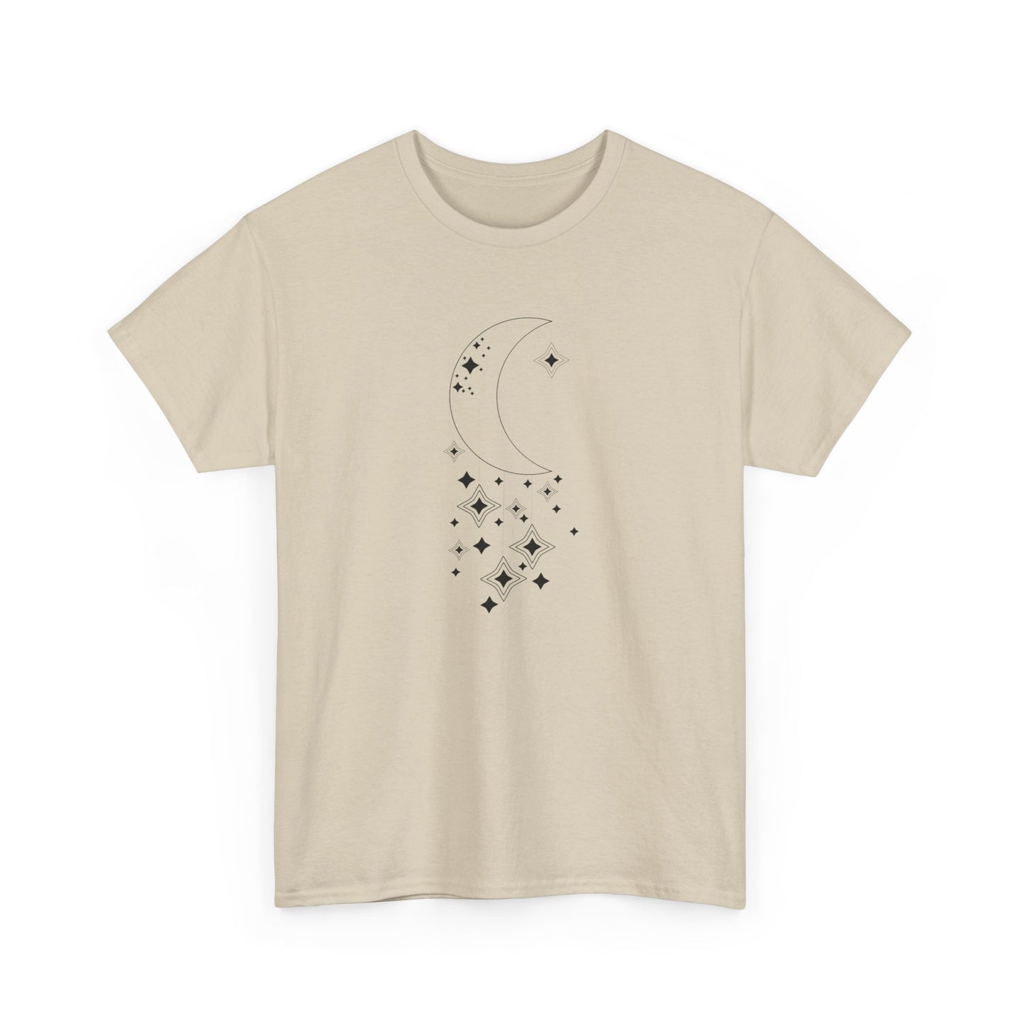 Moon and Hangng Stars Short Sleeve Tee