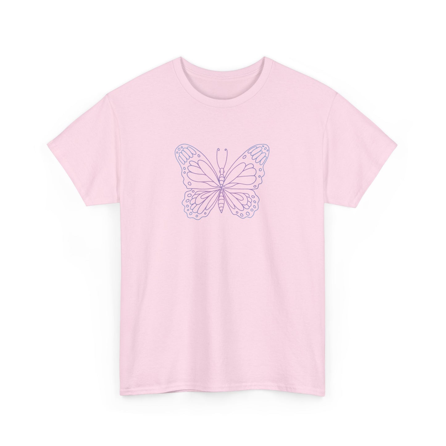 Colorful Butterfly Short Sleeve Tee