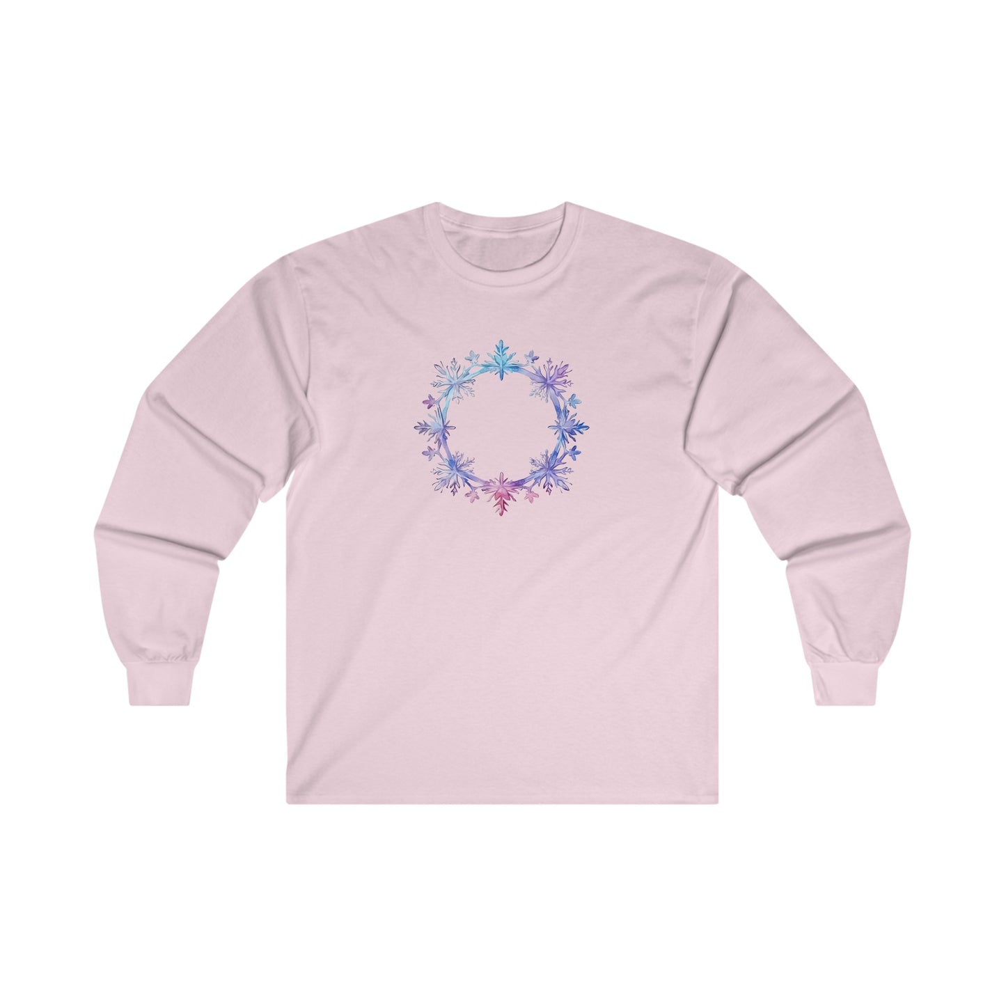 Snowflake Circle Long Sleeve Tee