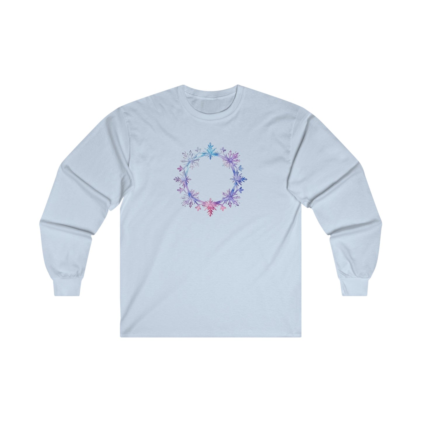 Snowflake Circle Long Sleeve Tee
