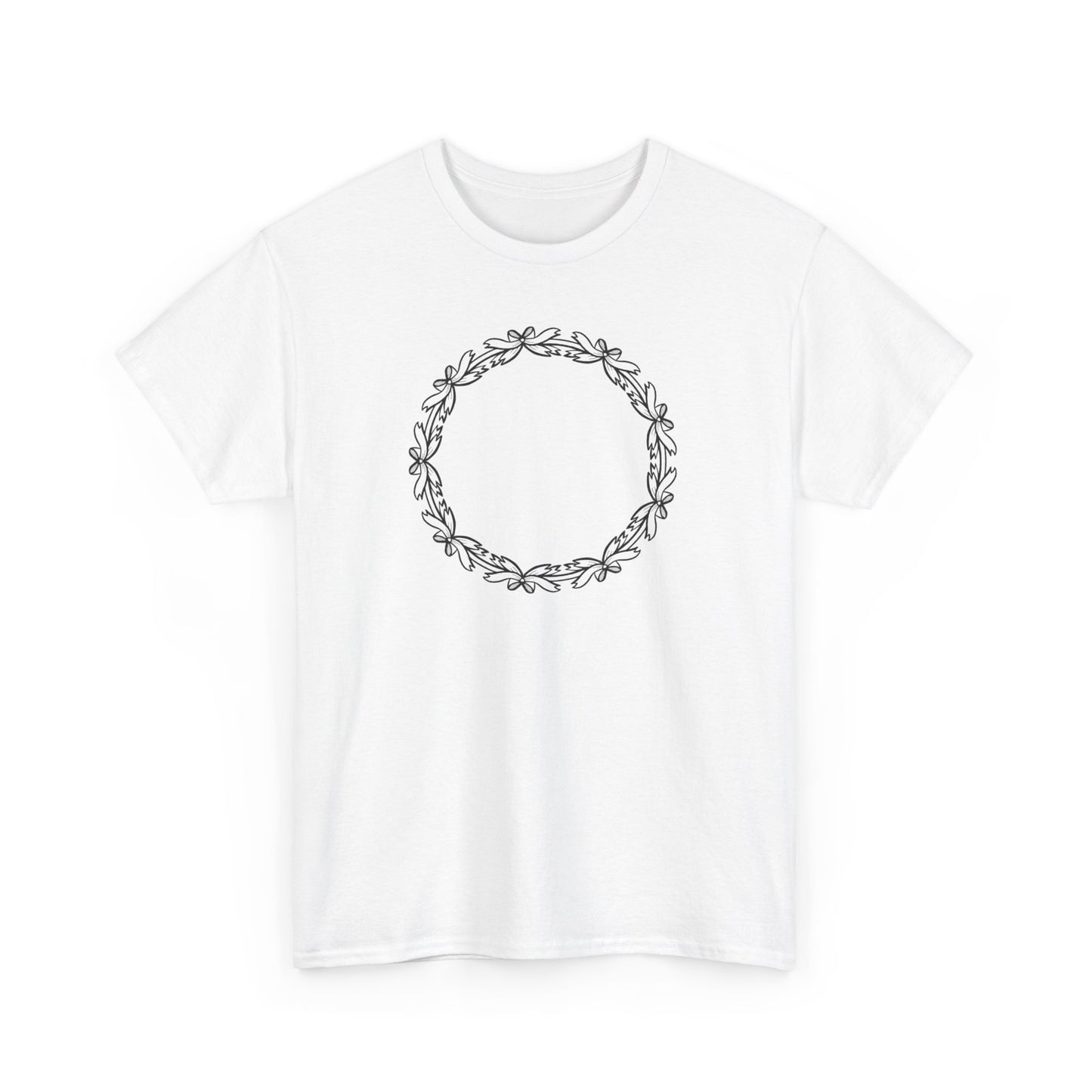 Bow Circle Short Sleeve Tee