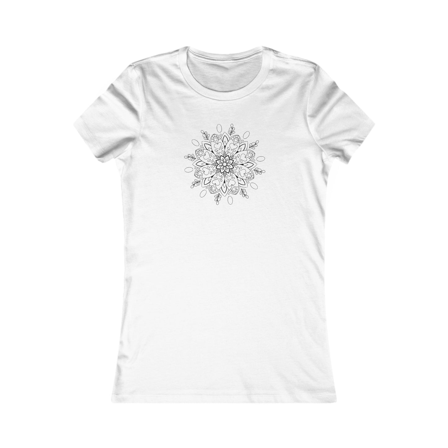 Mandala Fitted Tee (031)