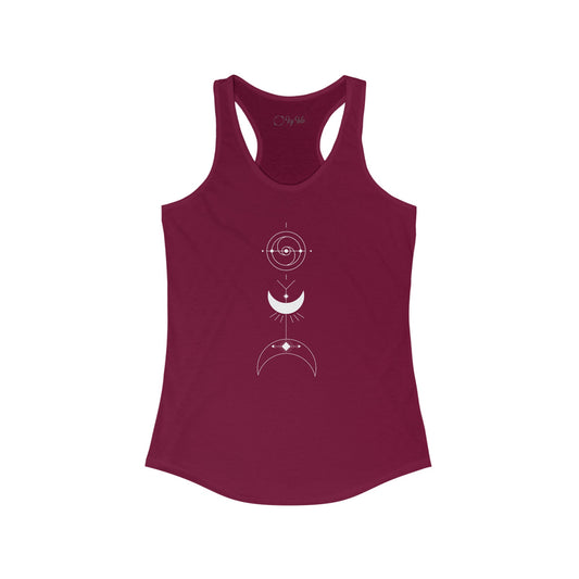 Linear Moons Racerback Tank