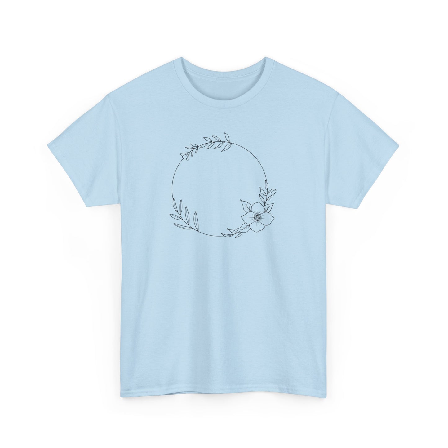 Floral Circle Short Sleeve Tee