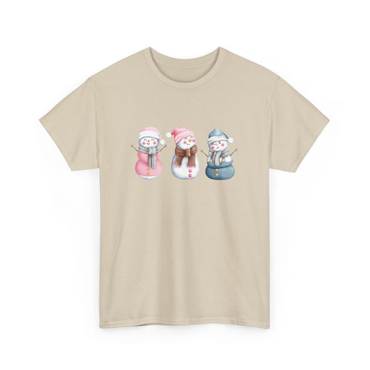 Snowman Set Short Sleeve Tee