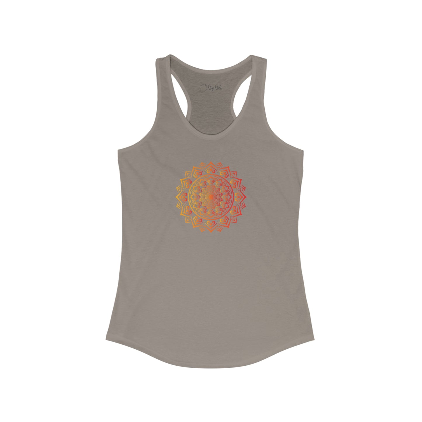 Colorful Mandala Racerback Tank (015)